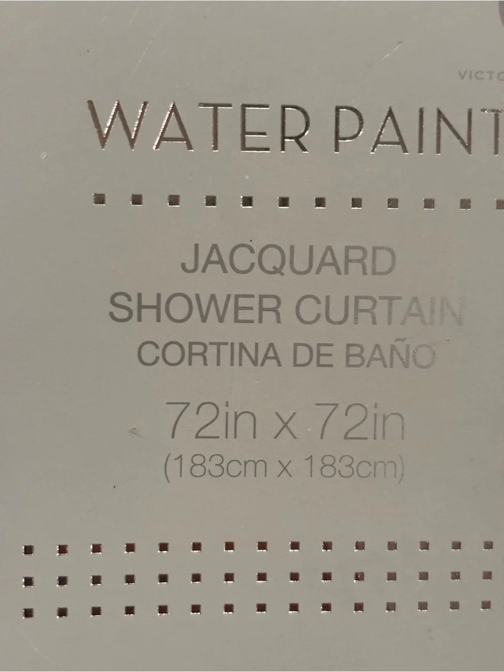 🌹Jacquard Shower Curtain - Multicolor Paisley